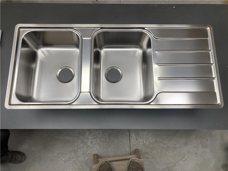 Outlet voordelige inbouw spoelbak RVS