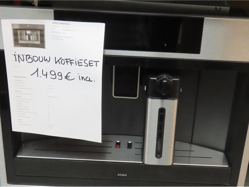 Outlet voordelige Inbouwkoffieset