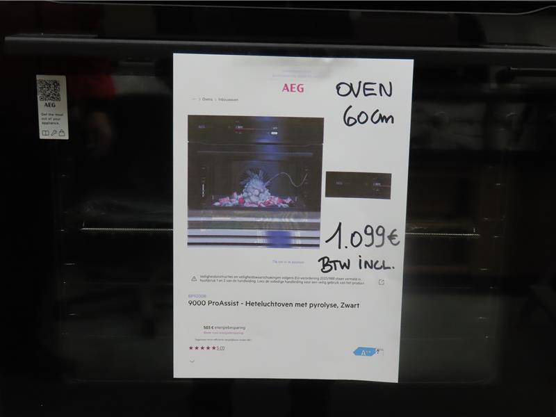 Outlet voordelige 9000 ProAssist, heteluchtoven met pyrolyse