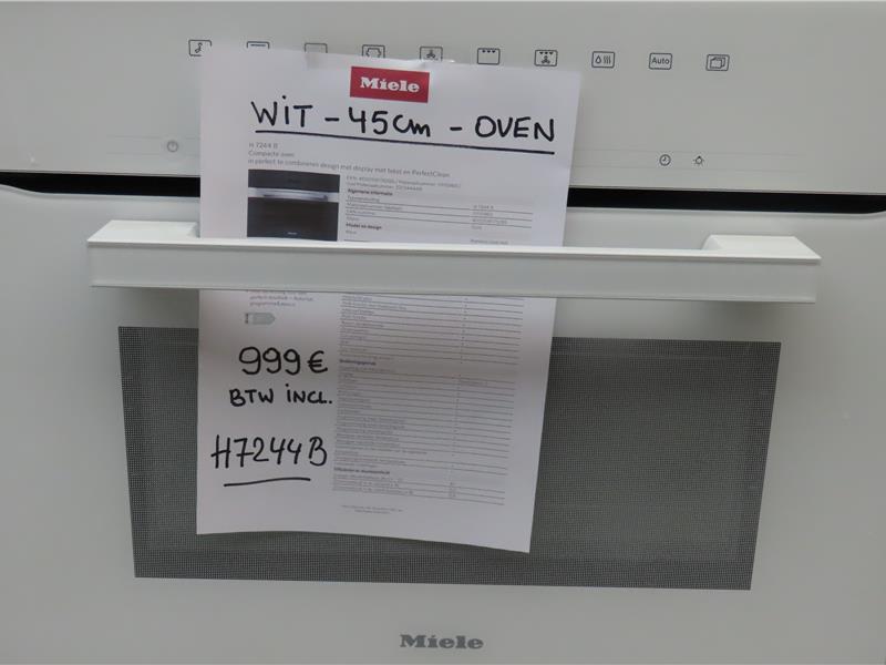 Outlet voordelige Witte oven