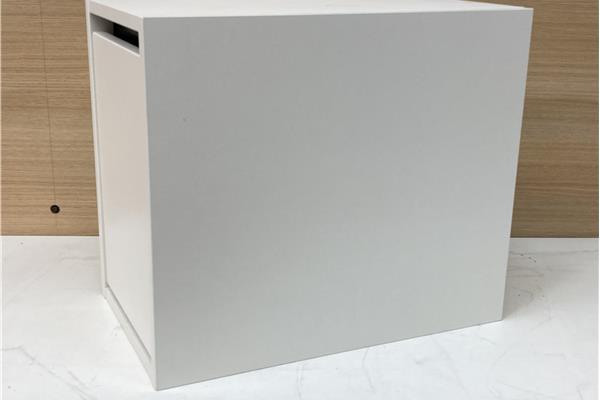 Outlet Afvalemmer in houten kastje Blanco Blanco