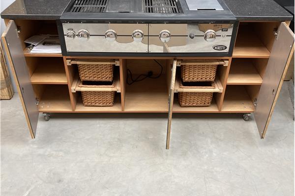 Outlet BBQ meubel Boretti Da Vinci Top gas-bbq