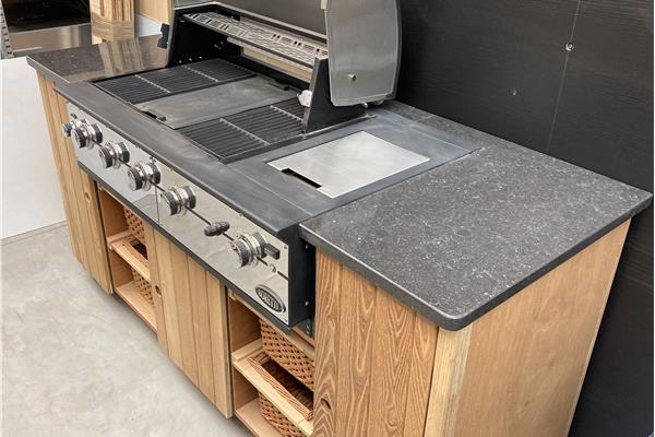 Outlet BBQ meubel Boretti Da Vinci Top gas-bbq