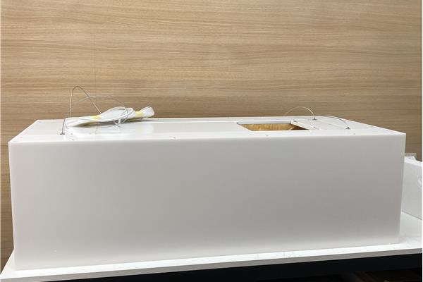Outlet Eilanddampkap Wit Novy 7520