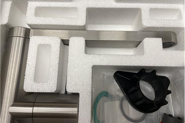 Outlet ééngreepsmengkraan edelstaal Franke KWC ONO 802353