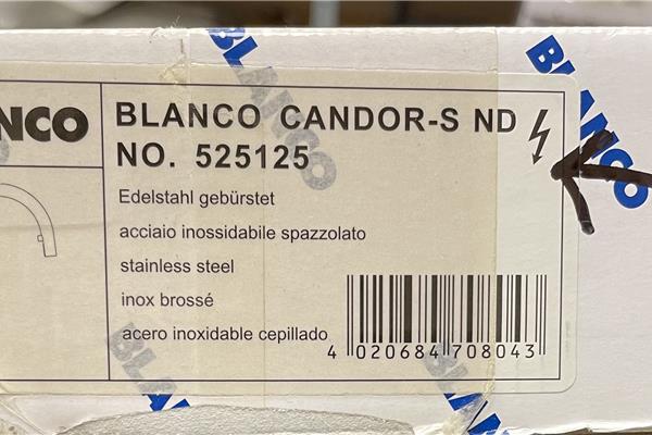 Outlet ééngreepsmengkraan edelstaal Blanco Candor